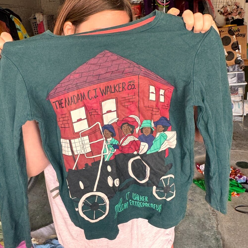 Trailblazer Series- Madame CJ Walker Piccolina Size 12 Long Sleeve